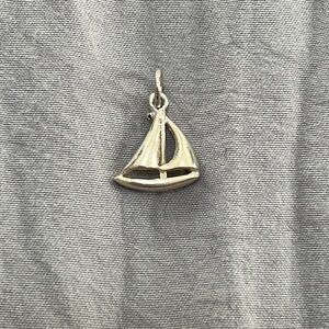 Sterling Silver Sailboat Pendant